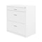 Space Solutions 30 in.W 3 Drawer Lateral File Cabinet for Home/Office, Fits Letter/Legal Sizes, White 25071 - alternate 9